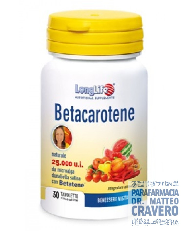 Longlife Betacarotene 25000 u.i.