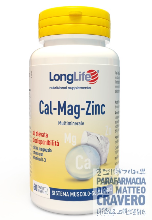 Longlife Cal-Mag-Zinc 60 tavolette