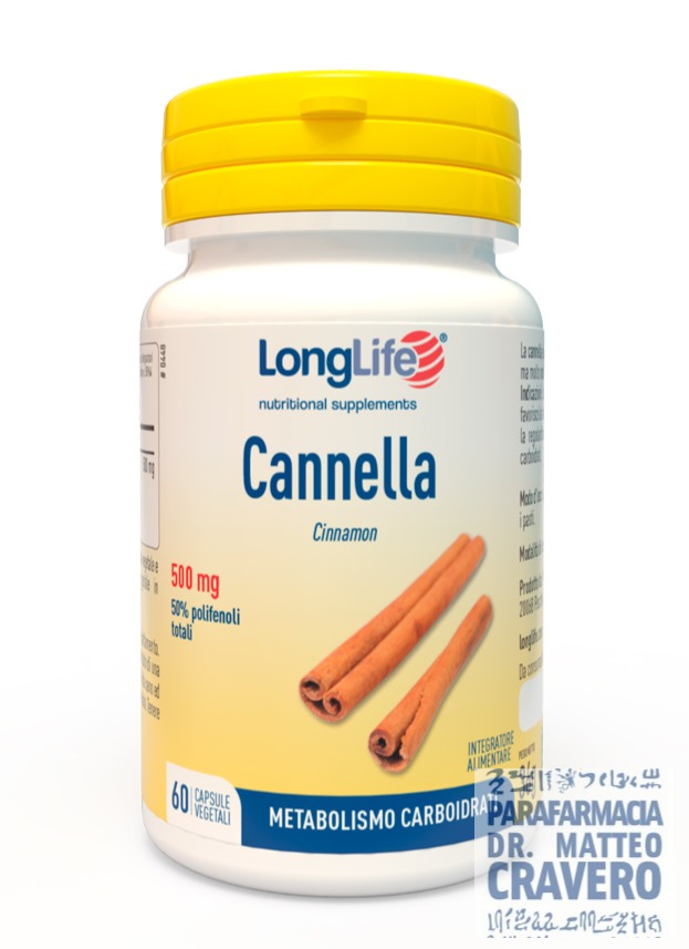 Longlife Cannella 60 capsule