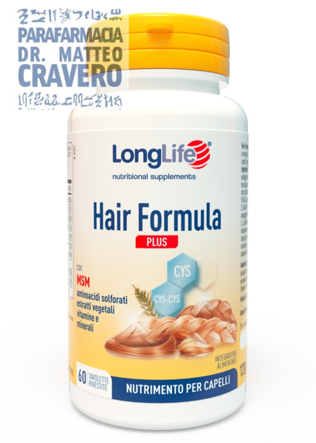Longlife Hair Formula Plus 60 tavolette