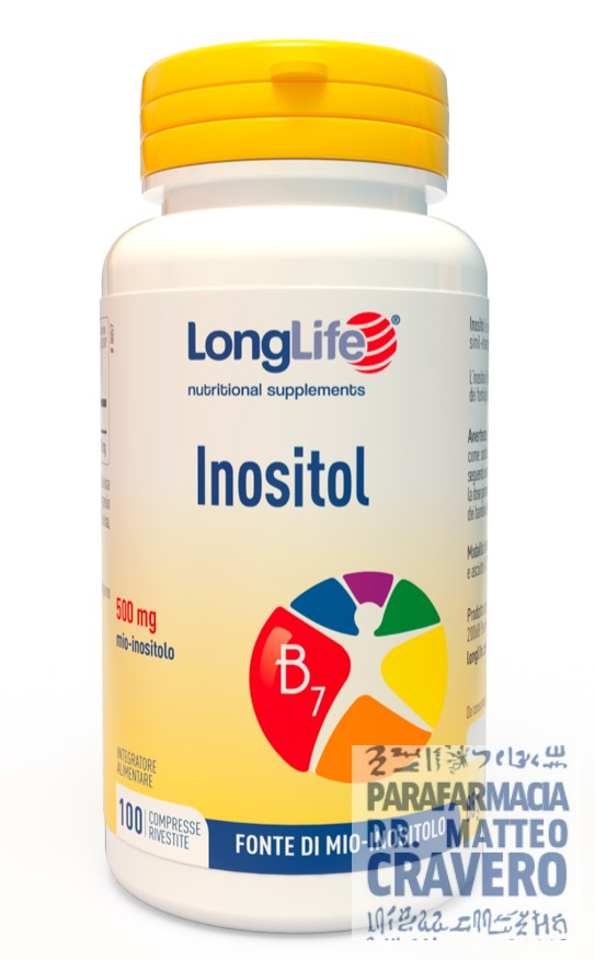 Longlife Inositol 500mg 100 tavolette