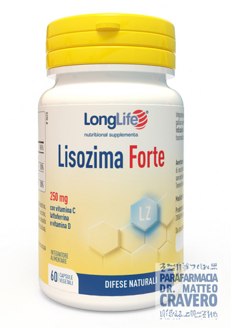 LONGLIFE LISOZIMA FORTE 60 CAPSULE