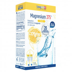 LONGLIFE MAGNESIUM 375mg 20 cpr effervescenti