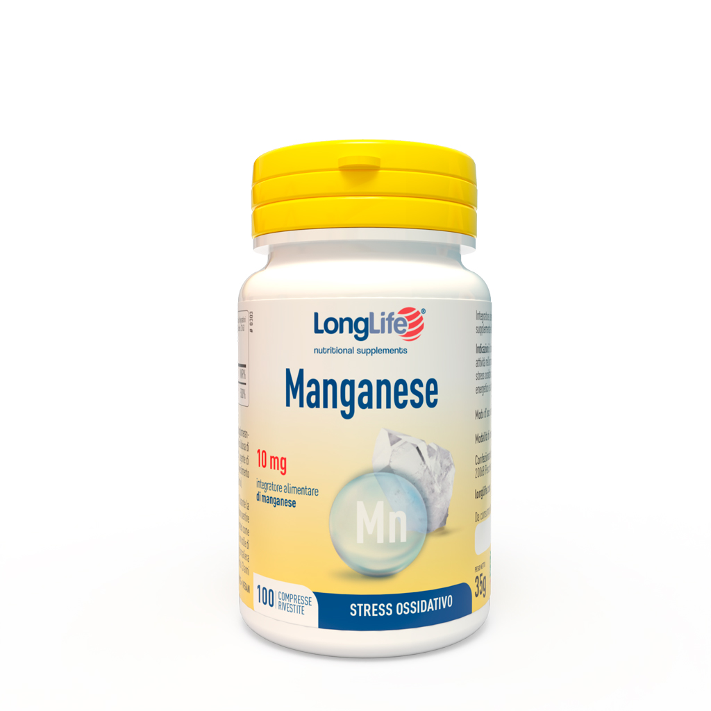 LONGLIFE MANGANESE 10mg 100 COMPRESSE