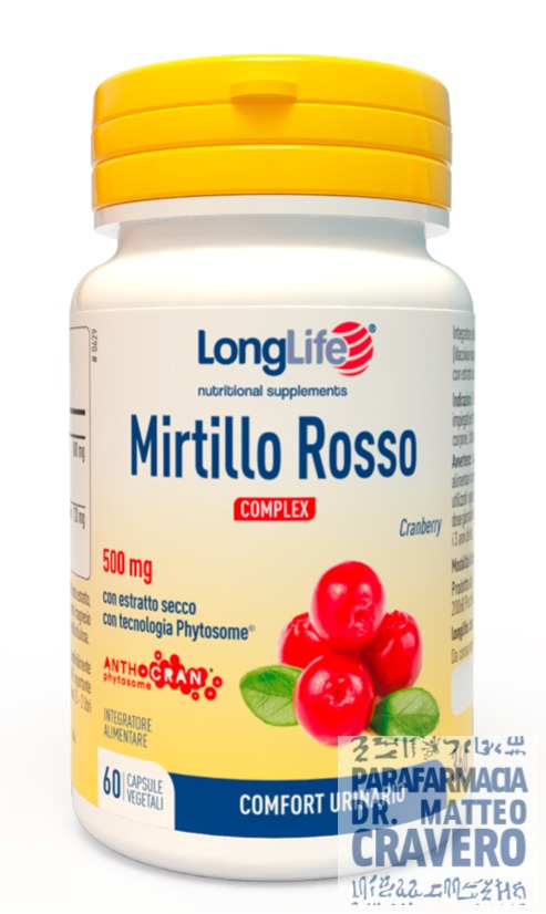Longlife Mirtillo Rosso Complex 60 capsule