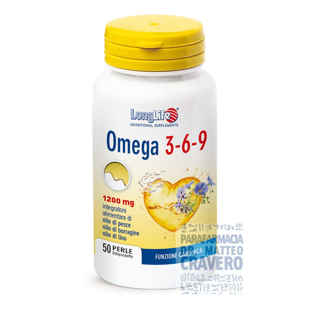 Longlife Omega 3-6-9 1200mg