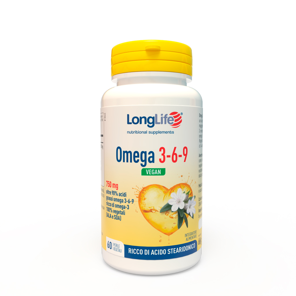 LONGLIFE OMEGA 3-6-9 VEGAN 750mg