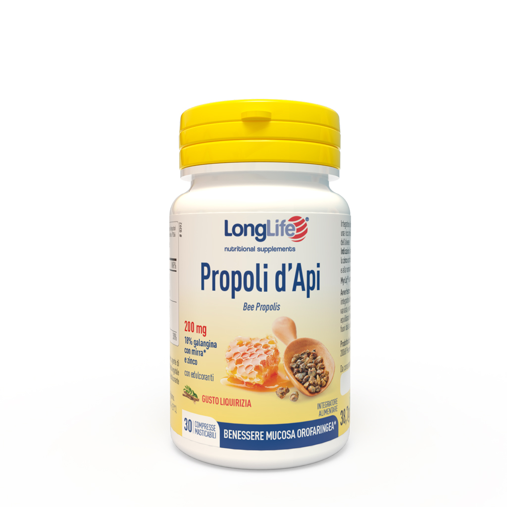 LONGLIFE PROPOLI D'API 30 COMPRESSE