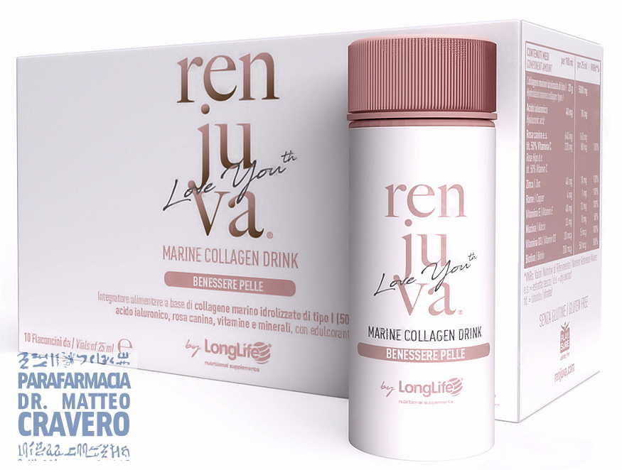 LONGLIFE RENJUVA MARINE COLLAGENE 10 FLACONCINI