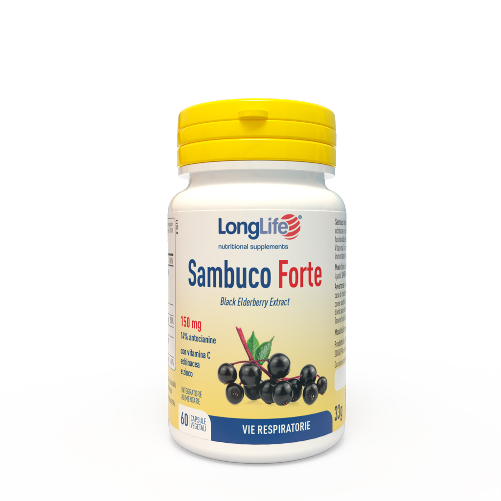 LONGLIFE SAMBUCO FORTE 60 CAPSULE