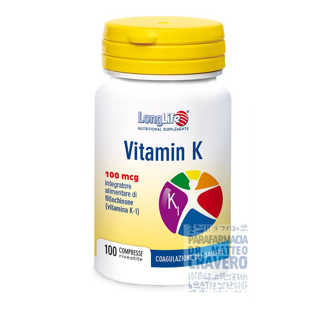 Longlife Vitamin K 100mcg