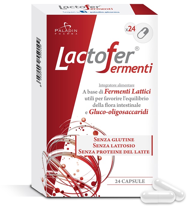 LACTOFER FERMENTI 24 capsule