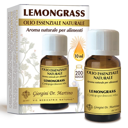 LEMONGRASS OLIO ESSENZIALE NATURALE 10ML