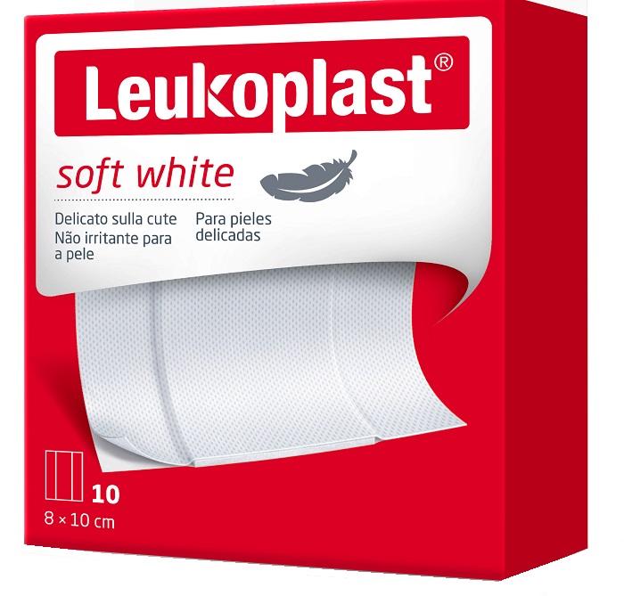 LEUKOPLAST SOFT WHITE 100 X 8 CM