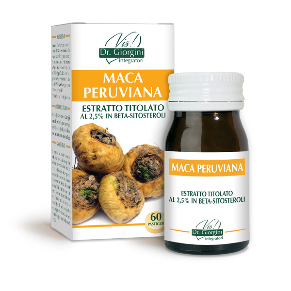 MACA PERUVIANA ESTRATTO TITOLATO 60 PASTIGLIE