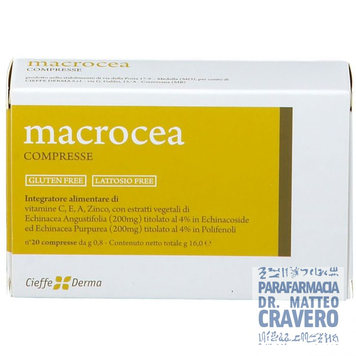 MACROCEA 20COMPRESSE DEGLUTIBILI