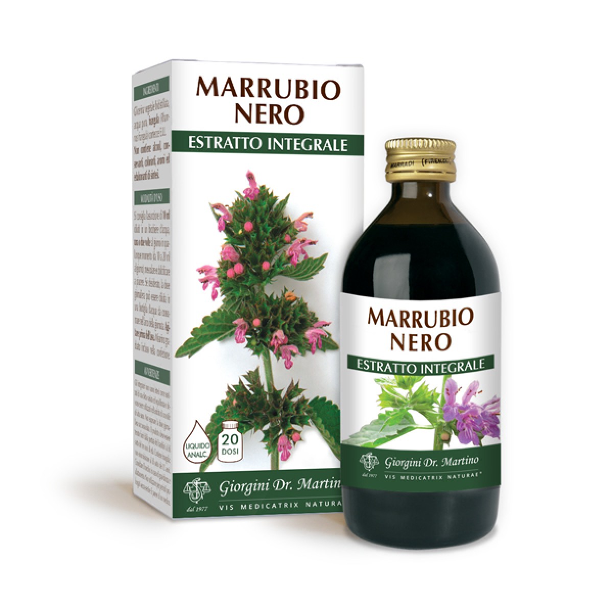 MARRUBIO NERO ESTRATTO INTEGRALE 200ML