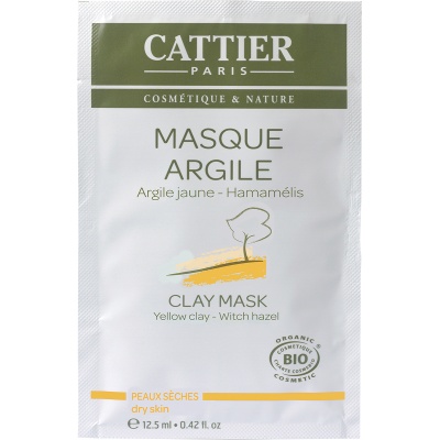 Maschera monodose all'Argilla gialla e Hamamelis 
