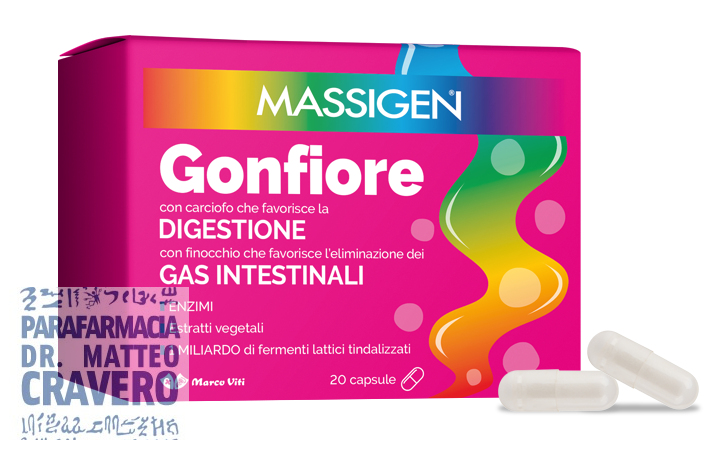 MASSIGEN GONFIORE 20 CAPSULE