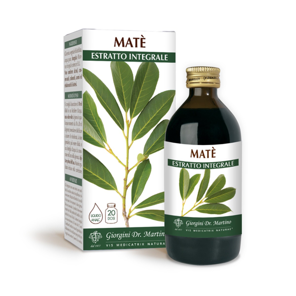 MATE' ESTRATTO INTEGRALE 200ML