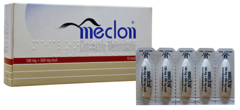 MECLON 10 OVULI VAGINALI 100+500MG