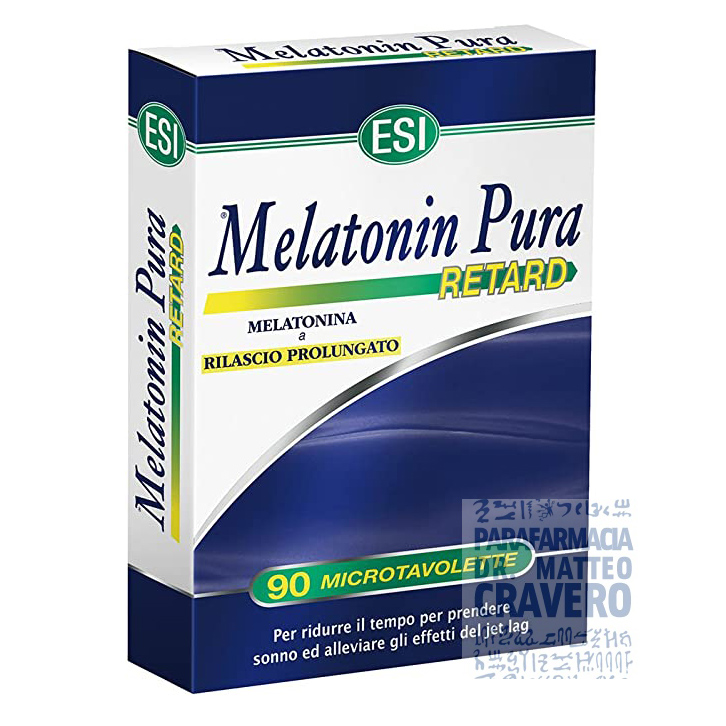 Melatonin pura retard 90 microtavolette