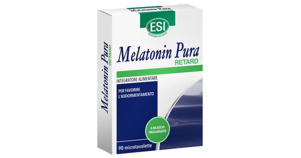 Melatonin pura retard 90 microtavolette