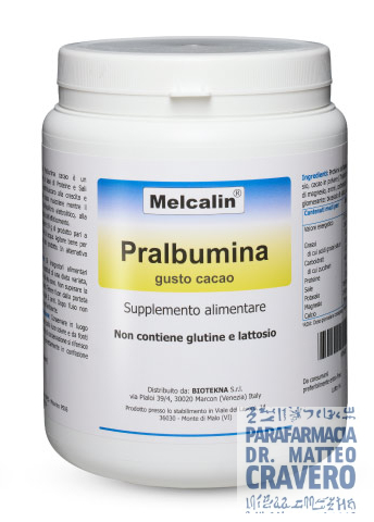 MELCALIN PRALBUMINA CACAO 532 Grammi