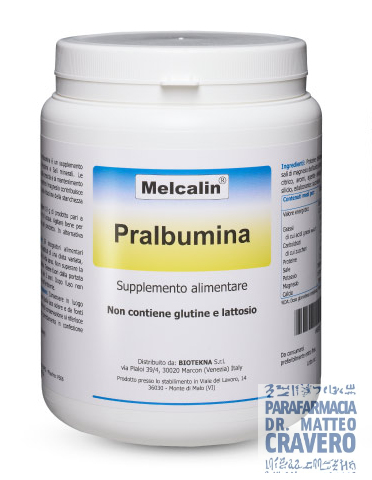 MELCALIN PRALBUMINA VANIGLIA 532 Grammi