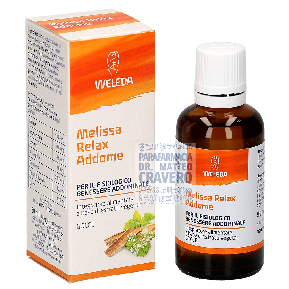 Melissa relax addome gocce 50ml