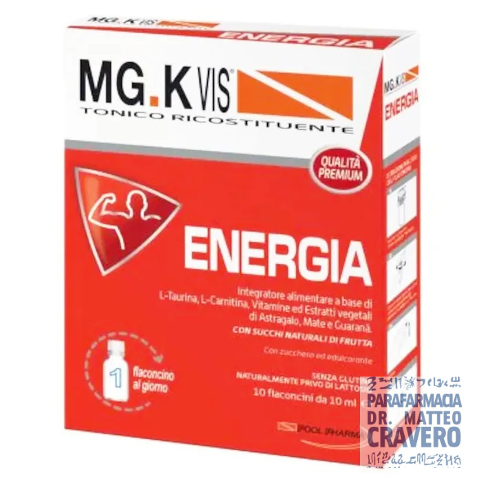 MGK VIS TONICO RICOSTITUENTE ENERGIA 10 flaconcini