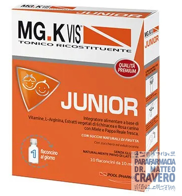 MGK VIS TONICO RICOSTITUENTE Junior 10 flaconcini