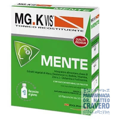 MGK VIS TONICO RICOSTITUENTE MENTE 10 flaconcini