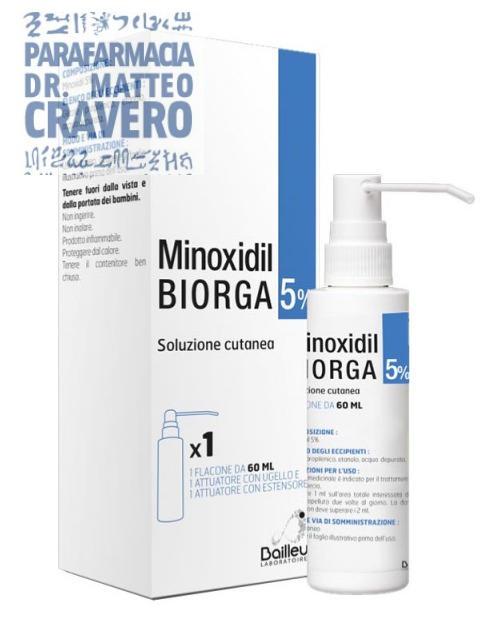 MINOXIDIL BIORGA 5% 60ml