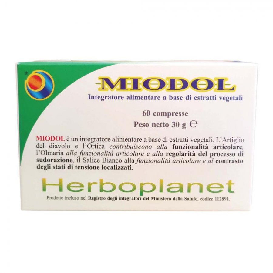MIODOL 60 COMPRESSE BLISTER 30G