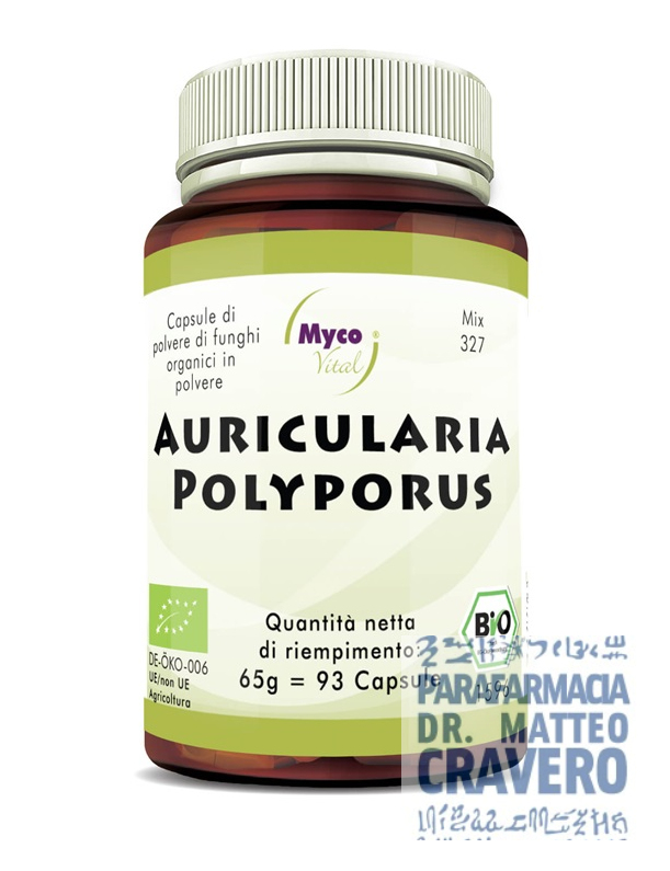 MIX 327 AURICOLARIA E POLYPORUS 93 CAPSULE