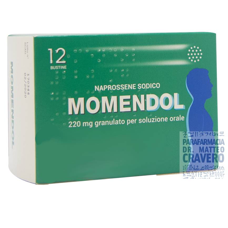 Momendol 12 Bustine 220mg
