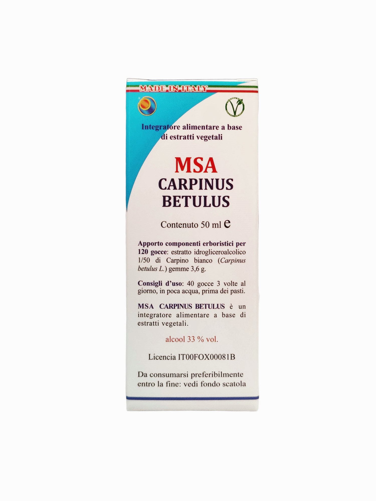 MSA CARPINUS BETULUS 50ML