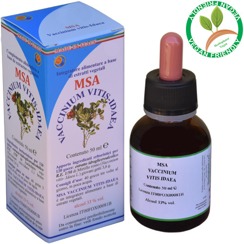 MSA VACCINIUM VITIS IDAEA 50ML