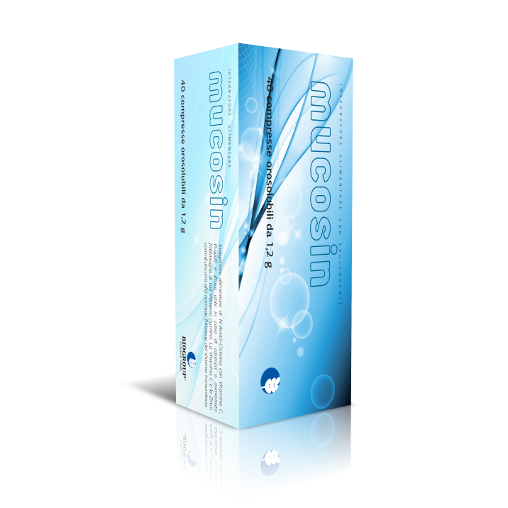 Mucosin 40 compresse orosolubili 1200mg