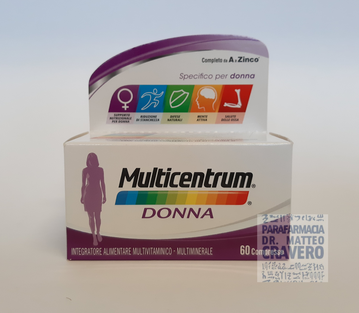 Multicentrum Donna 60 Compresse € 21,96 prezzo Parafarmacia Cravero