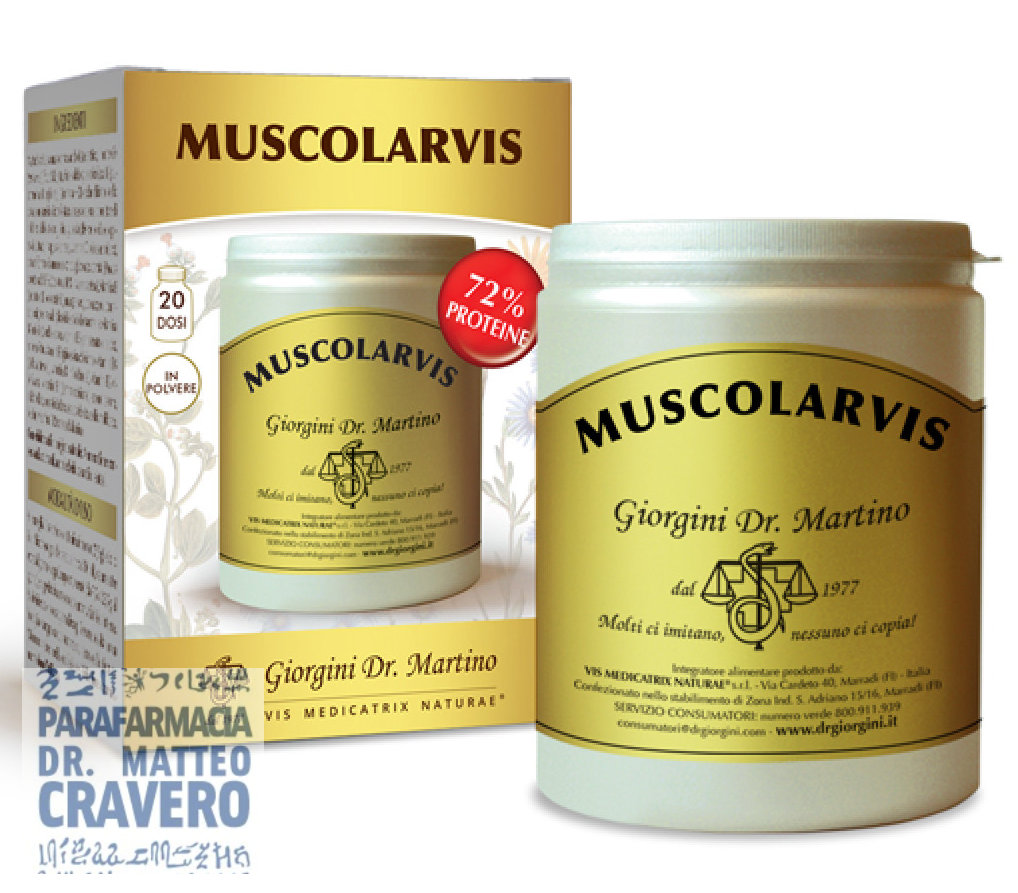MUSCOLARVIS POLVERE 500G