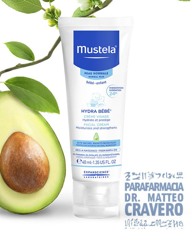 Mustela Hydrabebè Viso 24 ore