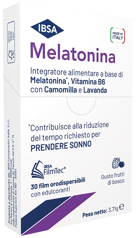 MELATONINA IBSA  30 FILM ORALI