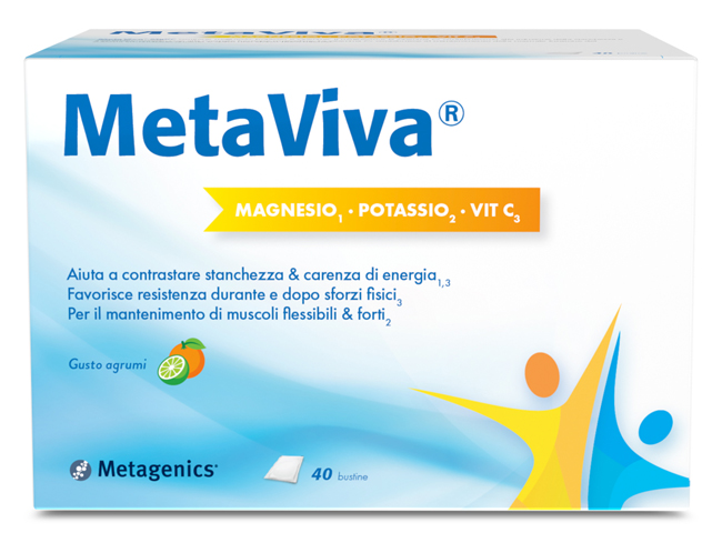 METAVIVA MG K VIT C 40 BUSTINE