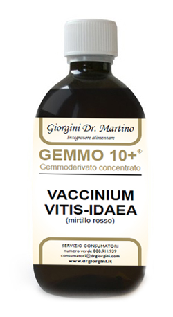 MIRTILLO ROSSO 500ml GEMMO10+