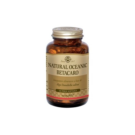 Natural oceanic betacarotene 60 perle