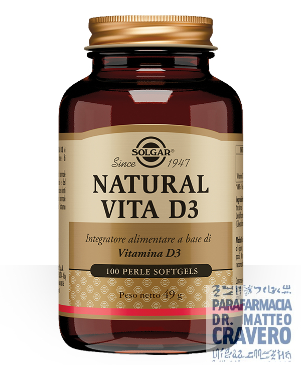 Natural Vita D3 1000UI 100 perle