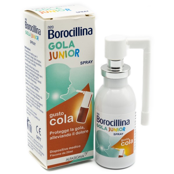 Neoborocillina gola junior spray 20ml