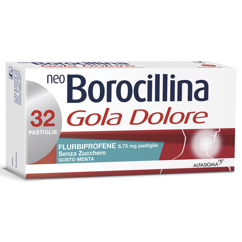 NEOBOROCILLINA GOLADOLORE MENTA SENZA ZUCCHERO